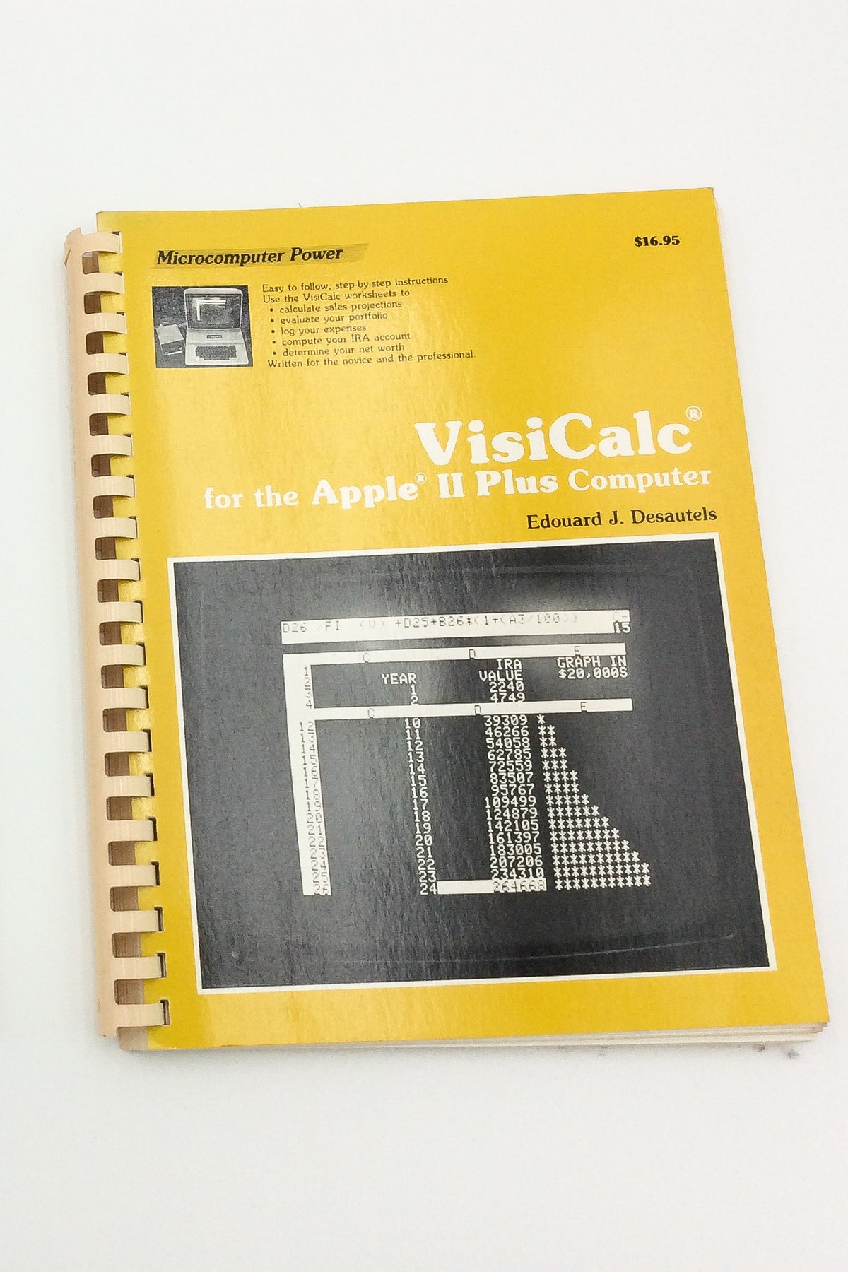 VisiCalc for Apple II Plus Computer