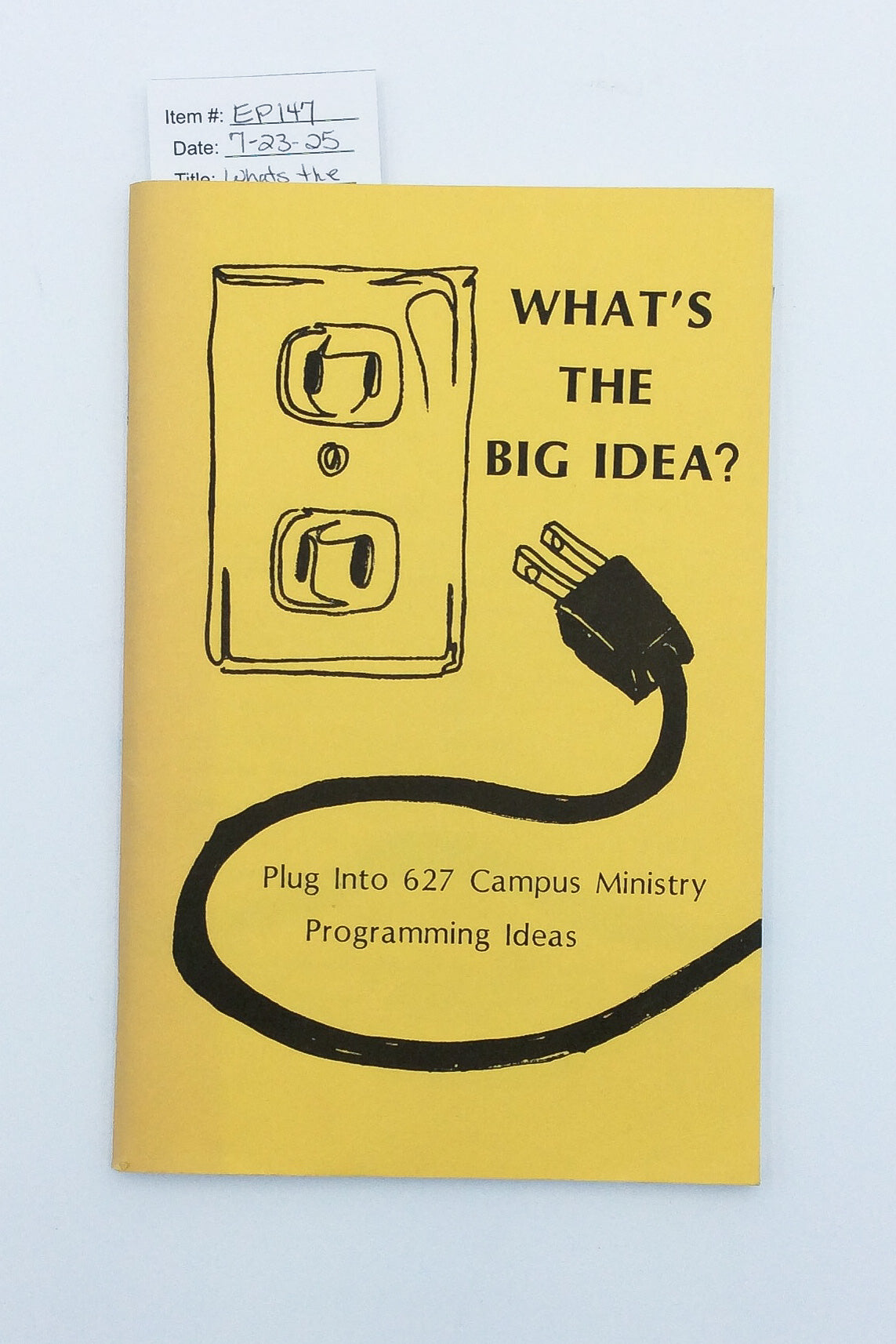 What's the Big Idea?